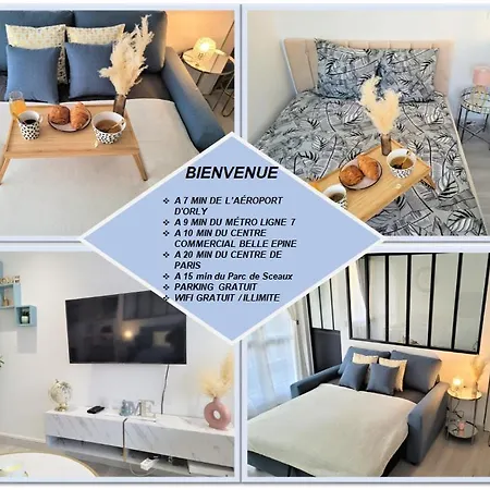 Splendide Proche Paris & Orly Apartment